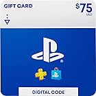 $75 PlayStation Store Gift Card [Digital Code]