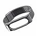Xiaomi Mi Band 3 Replacement Strap, Miband 3 Replacement Band 16-22CM,Double Elastic Buckle Stainless Steel Metal Wrist Strap Wristband Watchband Bracelet Replacement for Mi Band 3(No Tracker)