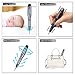Portable Electric Nail Drill Machine Lightweight Handpiece Grinder E File for Natural Nails Adjustable Speed Nail Drill Kit Set Professional Acrylic Gel Tool with Brush(Charcoal Gray)