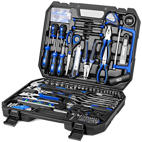 Prostormer 210Piece Household Hand Tool Set, General Home Repair and Automotive Tool Kit with