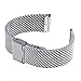 Ritche 20mm Mesh Stainless Steel Bracelet Wrist Watch Band Strap Silver Clasp