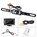 Noiposi Backup Camera and Monitor kit for Car Universal Waterproof Night Vision Linsence Plate Rear View Camera and 4.3” TFT LCD Rear View Monitor (Monitor and Camera)