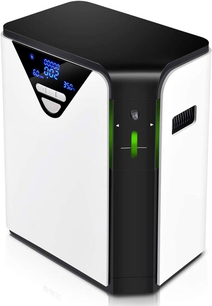 DCV 1-6L Brandless Air Purifier Oxygen Machine with Negative Oxygen Ions,48H Continuous Oxygen,Smart Timing,Suitable for Elderly Pregnant Women Room Office