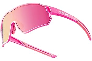 ROCKBROS Kids Polarized Sunglasses Cycling Glasses Sport Sunglasses UV400 Protection for Youth Boys Girls Age 8-14
