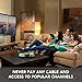 Outdoor TV Antenna for Multiple TVs,ANTOP 65 Miles Digital Amplified Outdoor RV/TV Antenna 360 Degree Omni Directional for UHF/VHF Reception Enhanced with Tools-Free Installation and Signal Splitter