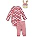 SkipHop Baby Girls' Heart Pop Prints Playwear Set, Watermelon, 3 Months