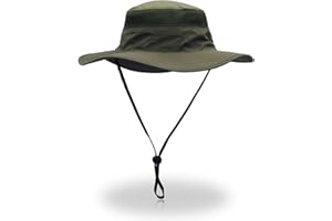 EONPOW Fishing Hats Windproof UPF50+ UV Protection Bucket Beach Mesh Sun Hat 56-61cm