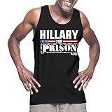 Mens Hillary For Prison Tank Top T-shirt