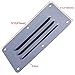 Prairie Metal Boat Stainless Steel Stamped Louvered Vent 5