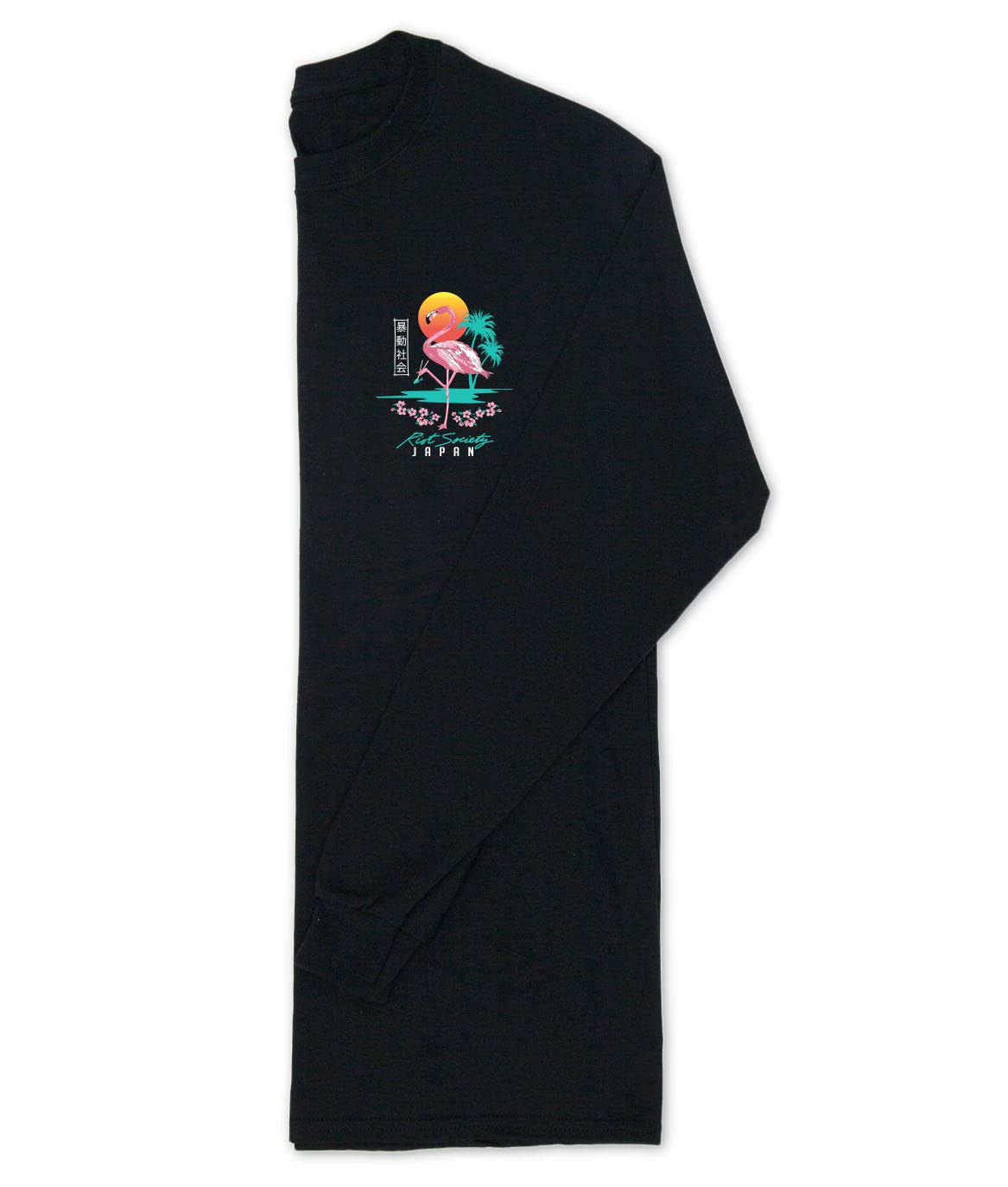 Riot Society Men's Long Sleeve Graphic and Embroidered Fashion T-Shirt