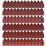 LEOBRO 72 Pcs 140mm Mouse Detail Sander Sandpaper Sander Pads Sanding Sheets Assorted 40 60 80 120 240 Grits Shipping by FBA