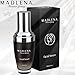 Madlena Advanced Anti-Aging Face & Neck Serum for Women - Powerful Anti-Wrinkle Beauty Care - Fade Lines, Repair Blemishes, Restore Skin Tone and Boost Cell Regeneration