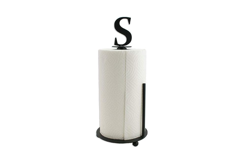 Monogram Paper Towel Holder Farmhouse