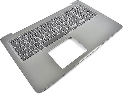 Dell Inspiron 5565 5566 5567 Palmrest German Keyboard Renewed 0PT1NY 06RW8F
