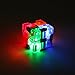 Anti-anxiety Cube ,Elaco LED Infinity Cube For Stress Relief Fidget Anti Anxiety Stress Funny EDC Toys (B)