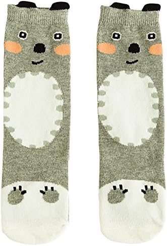 OCCOO Baby Girls Boys Socks Knee High Stockings Animal Theme Socks 1 Packs set