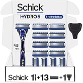 NEW SchickHydro 5 Men's 5 Blade Razor Set
