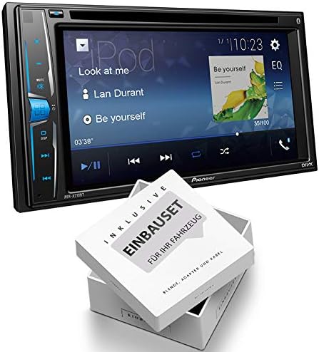 Pioneer AVH-A210BT 2-DIN Mediacenter Bluetooth USB Aux Bluetooth Suitable for Dodge Avenger 2007-2009 Black