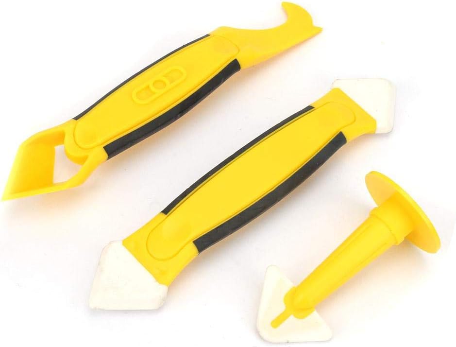 3pcs/Set Caulk Scraper, Applicator Cleaner Remover Smoother Finisher