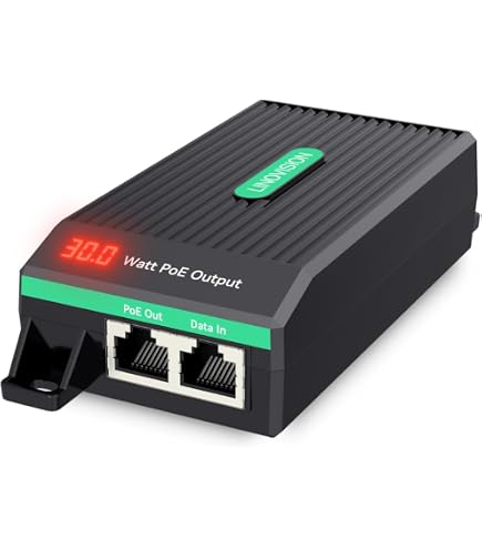 Amazon.com: StarTech 1-Port Gigabit PoE+ Extender, 802.3at
