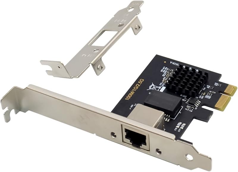 Nicfaky RTL8125B 2.5GbE PCIe X1 Server Network Card Gigabit Ethernet Adapter