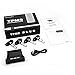 ZEEPIN TPMS Solar Power Universal, Wireless Tire Pressure Monitoring System with 4 DIY Sensors, Real-time Displays 4 Tires' Pressure and Temperature TPMS