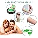 【Peppermint Essential Oil】Yeelen Wax Warmer Hair Removal Waxing Kit with 10.58oz Essential Oil Hard Wax Beans, 10 Wax Applicator Spatulas and 5 Wax Collars for Body, Face, Legs, Bikini Area