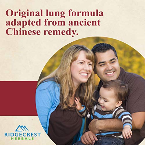 image for Ridgecrest Herbals ClearLungs, Chinese Herbal Formula, 60 Vegetarian C