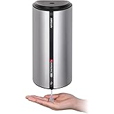 anydry 29fl.oz/850ml Commercial Automatic Liquid Soap Dispenser Wall-Mounted Large Capacity Model AD1209 Silver