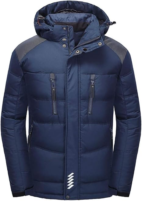 MJLAD Herren Winter Daunenjacke, ultraleichter, warm umwickelbarer ...