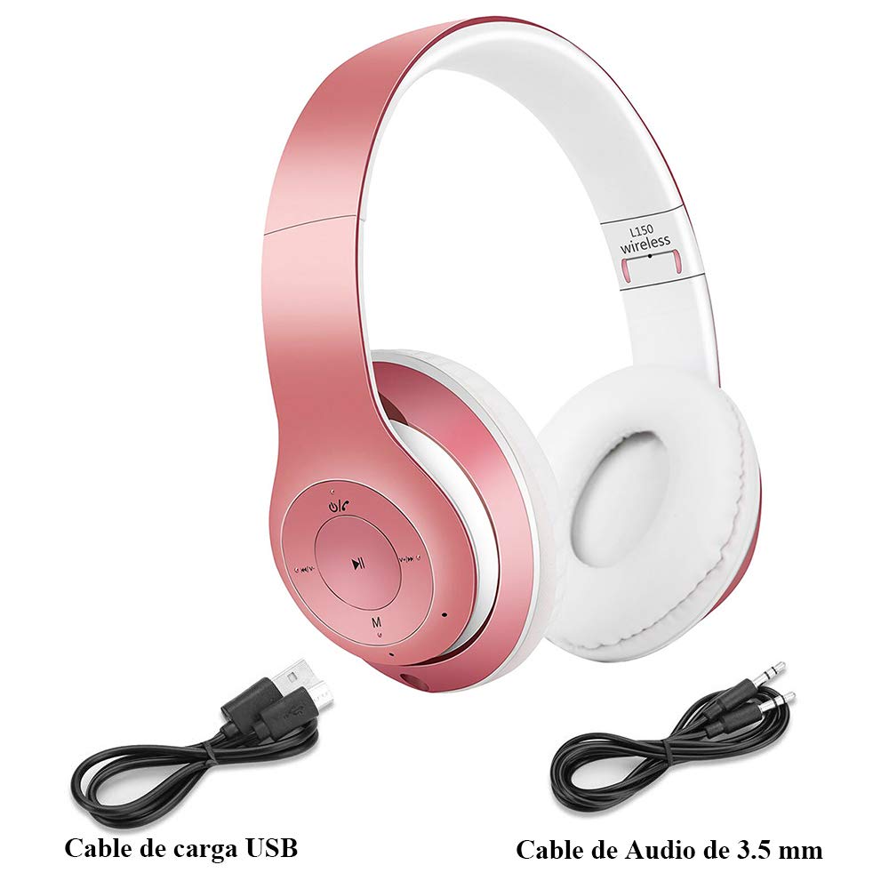 Satohom Auriculares Bluetooth de Diadema Cascos Bluetooth ...