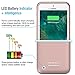 iPhone Battery Case, Venue [Apple Certified] Slim External Protective Portable Extra 120% Charging Case iPhone Juice Bank Power Pack Bank (Rose Gold -iPhone 6/6S, iPhone 6/6S)