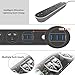 Surge Protector Power Strip, Hizek 2500 Joule 3-Outlet Power Strip with 3 USB Charging Ports 1.6M/5ft Cable (Black)