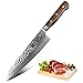 XINZUO Cutlery Damascus Chef Knife 8.5 Inch, Japanese VG10 Damascus Steel 210MM Gyutou Professional Chef's Knife Hammered Finish with Rosewood Handle - Yun Series