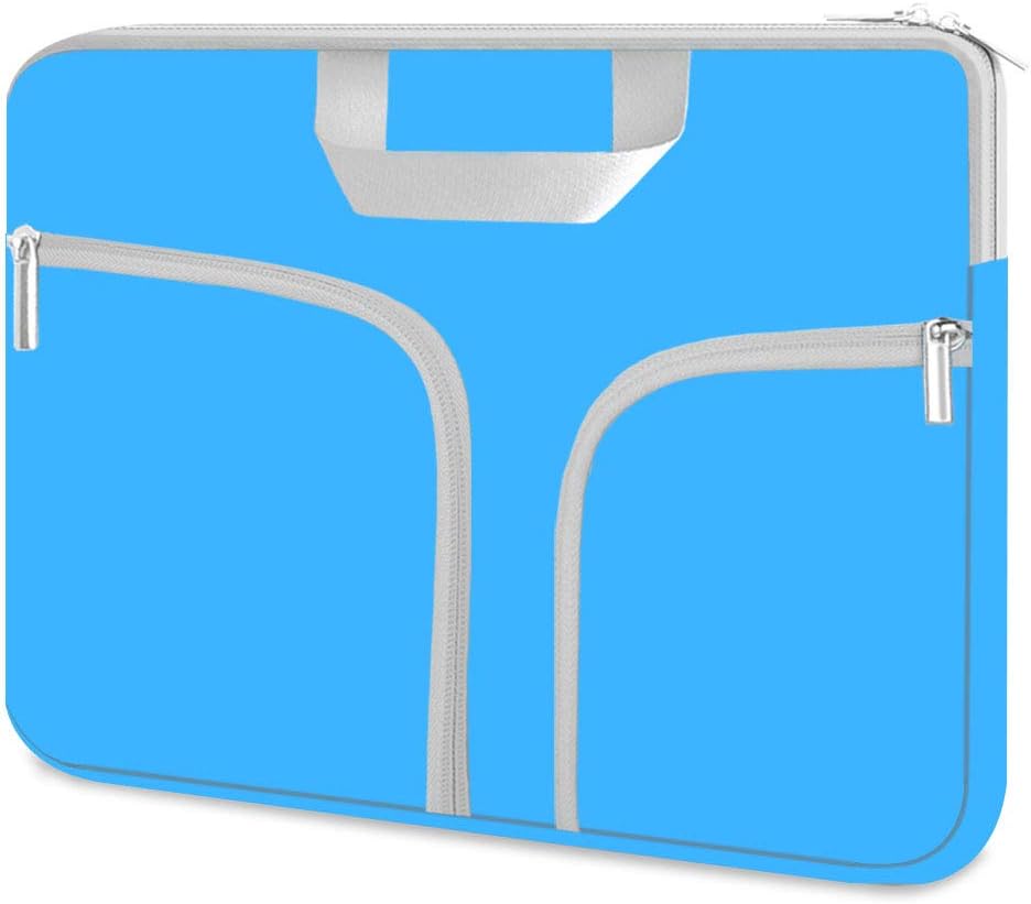 HESTECH Laptop case 14 inch,Chromebook Sleeve Cover,Neoprene Protective Carrying Bag for 14-15.6" HP Asus Acer Samsung Sony Dell XPS Surface Book 15/16 inch MacBook Pro Computer,Blue