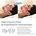 ZPER Nasal Dilator Anti Nose Snoring Nose Device - Better Breathing for Comfortable Deep Sleep, Effective Natural Helper, Flexible Soft Silicone (4 Pairs, 2X Big, 2X Small w/Travel case)