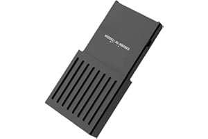 M.2 Hard Drive Expansion Card Enclosure Compatible for Xbox Series X/S - Black Plastic - 1 TB - 22mm - Compatible for Xbox Ve