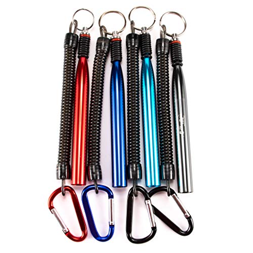AutumnFall Silicone Wire Hooking Device Wacky Worm Tool Wacky O-Rings Wacky Rigging Plastic Style Worms Binding Bait Tool (Sky Blue) - Thumbnail 2