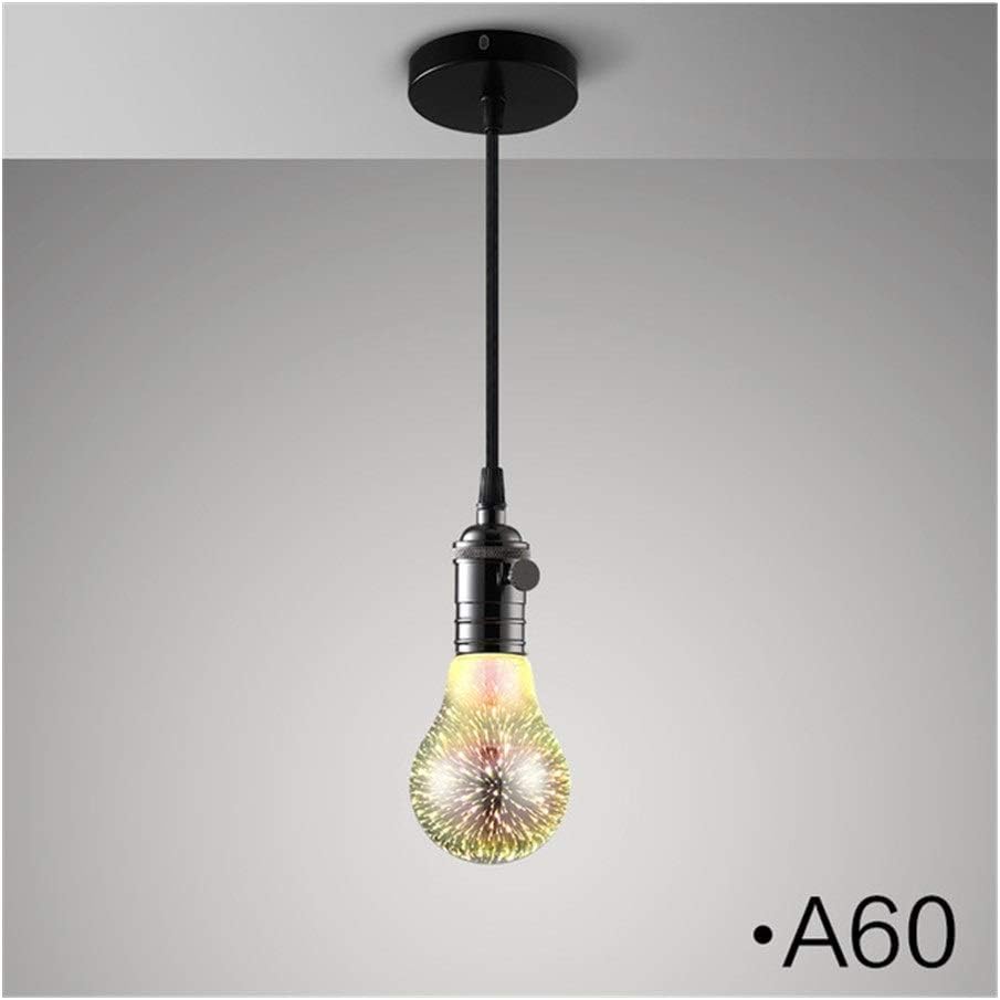 Decken hängende Bauernhausleuchten Dekoration Pendelleuchten LED Birne