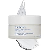 The Outset Niacinamide & Bakuchiol Night Cream, Hydrating Fragrance-Free Moisturizer for All Skin Types & Sensitive Skin - 1.7 fl oz