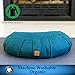 Seat Of Your Soul Meditation Cushion – 10 Colors Round Yoga Pillow; Zipper Organic Cotton Zafu Cover & Extra Liner to Adjust USA Buckwheat Hulls; Floor Pouf for Sitting Kids, Men or Women