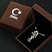 OSIANA Ice Cube 18K White Gold Plated Fashion Pendant Necklace Made with Crystal 18