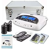 Lofan Dual Ionic Ion Detox Foot Bath Spa Machine Chi Cleanse Foot Detoxification Machine System with Far Infrared Ray Belt Large LCD-110V for Two People Use