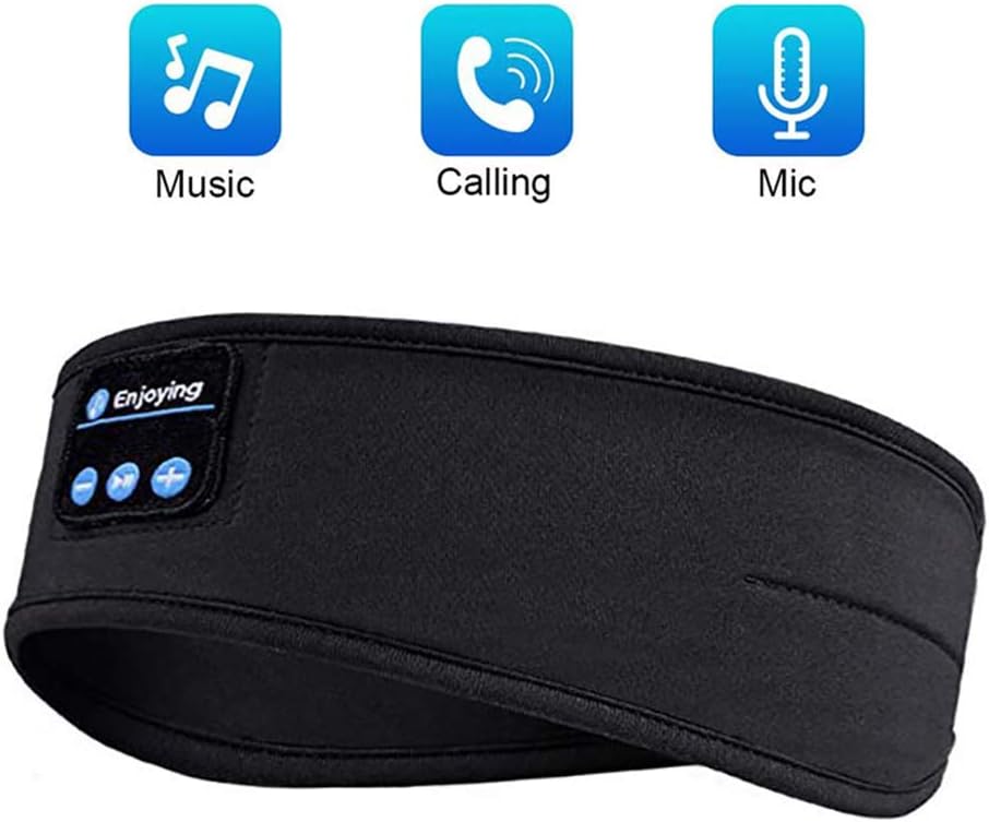 Sleep Headphones Bluetooth Headband, Soft Sleeping Wireless Music Sport
