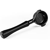 MHW-3BOMBER 58mm Bottomless Portafilter Fits E61, Flair 58, ECM, Rocket, Sanremo, Synesso, VBM Coffee Machines, 2 Ears Flat Espresso Portafilter with 18g Filter Basket, Astra BP7023L-OS