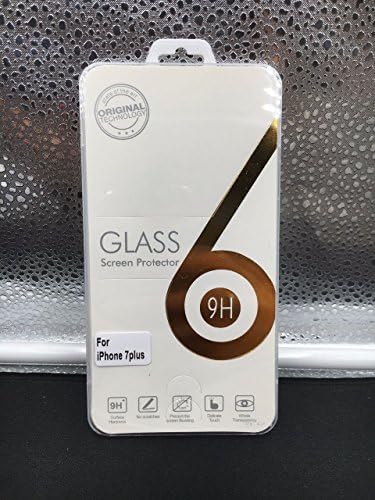 iPhone 7 Plus 6S/6 Plus Screen Protector, amFilm iPhone 7 Plus Tempered Glass Screen Protector for Apple iPhone 7 Plus, iPhone 6S Plus, 6 Plus 2016, 2015 (2-Pack)