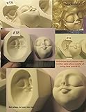#0018 - Flexible FG Silicone Press Mold of a Doll Face Cab (male or female character)