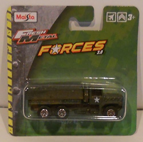 Maisto Fresh Metal Forces M923 A1 Big Foot Green (1:64 Scale)