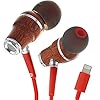 Symphonized NRG MFI Oordopjes, Gecertificeerde Lightning Oordopjes, Premium Echte Sapele Houten In-ear Geluidsisolerende…