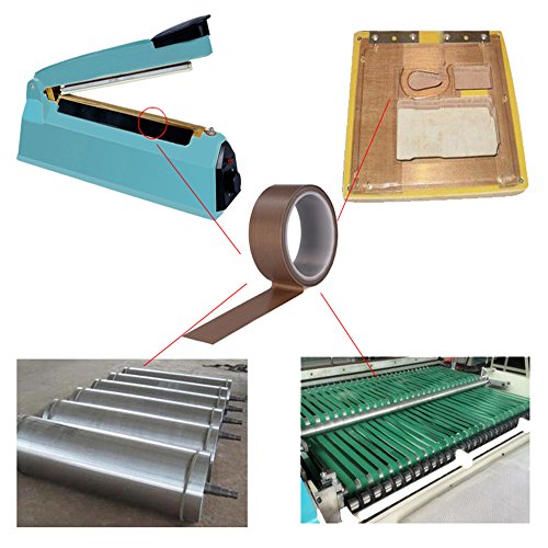 image for MS WGO PTFE Coated Fabric Teflon Tape Adhesive Tape High Temperature 1